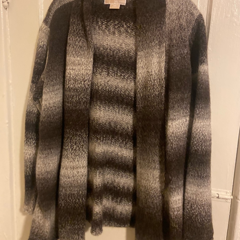 Gradient Gray Women's Sweater